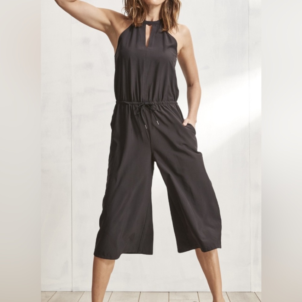 Athleta Sol Romper wide leg. Size 6